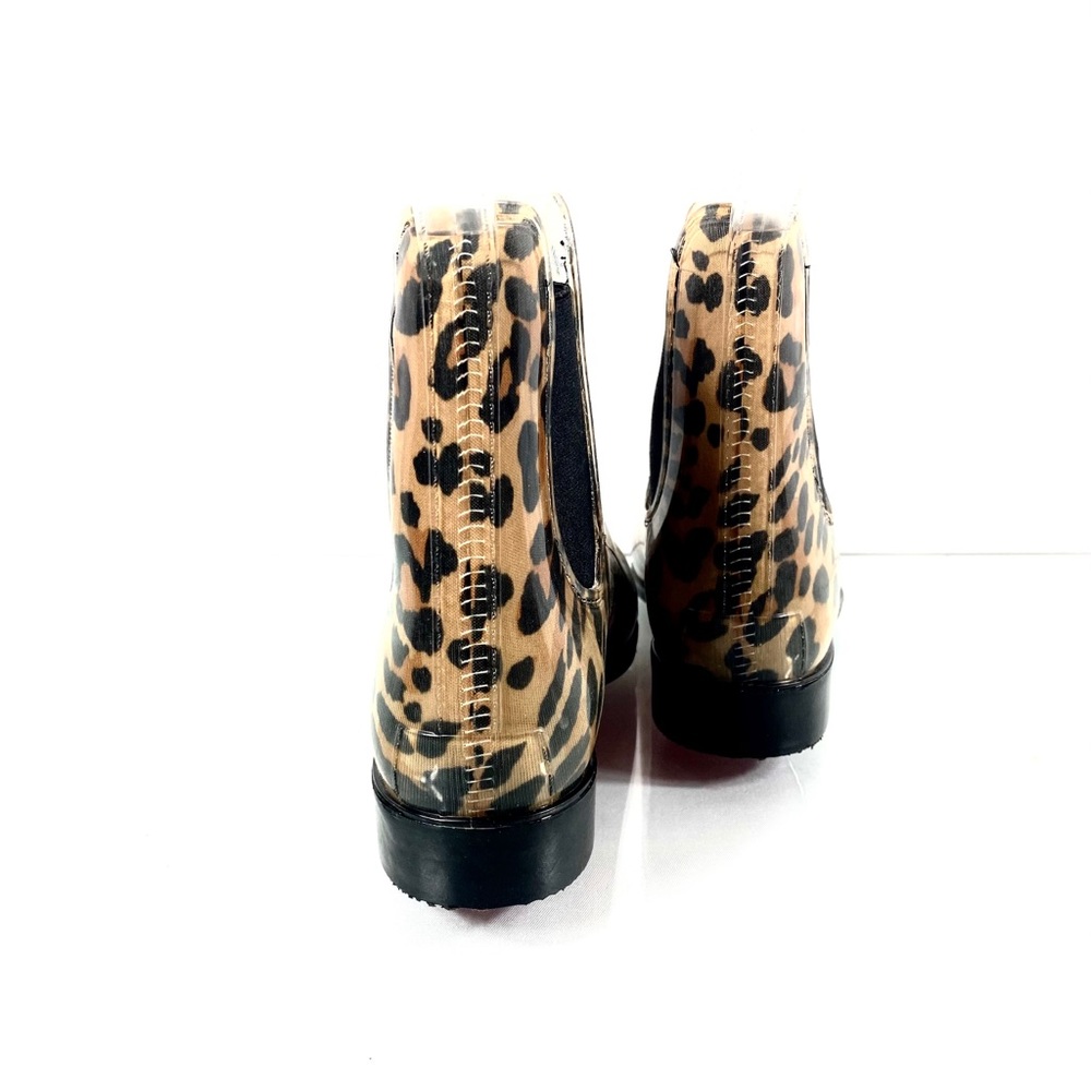 ALDO Leopard rain booties